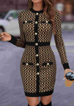 Spring Plaid Contrast Color Patchwork Fashionable Women's Bodycon Dress Spring Plaid Contrast Color Patchwork Fashionable Women's Bodycon Dress