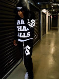 Trendy Embroidery Oversized Hoodie Y2K Street Hip-Hop Tops