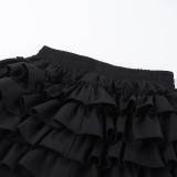 Women spring sexy cross pendant skirt pants