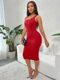Women sexy suspender Bodycon dress