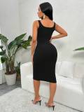 Women sexy suspender Bodycon dress