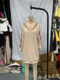 Women's Fashionable V-Neck Butterfly Decoration Sequin Dress