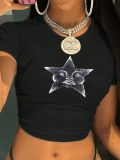 Women Summer Printed T-Shirt