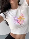 Women Summer Printed T-Shirt