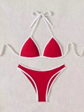 Women Sexy Bikini Swimsuit Two Pieces