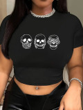 Women Summer Printed T-Shirt