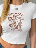 Women Summer Printed T-Shirt