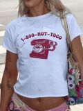 Women Summer Printed T-Shirt