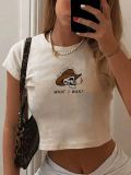 Women Summer Printed T-Shirt