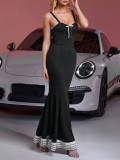 Summer Sexy Bow Strap Slim Mermaid Dress