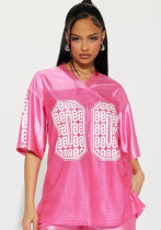 Fashion Letter Print T-Shirt Fashion Letter Print T-Shirt