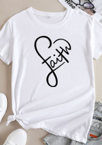 Women printed short sleeve T-shirt Women printed short sleeve T-shirt