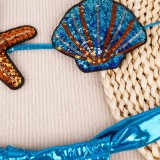 Women Sexy Shell Starfish Bikini Two Pieces Swimwear