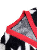 Women Autumn and Winter Houndstooth Long Coat
