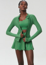 Women Sports Tennis Quick Dry Sports Running Fitness Yoga Clothes Three-Piece Women Sports Tennis Quick Dry Sports Running Fitness Yoga Clothes Three-Piece