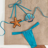 Women Sexy Shell Starfish Bikini Two Pieces Swimwear
