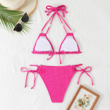 Sexy Pearl Two Pieces Bikini Beach Holidays Swimsuit
