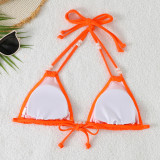 Sexy Pearl Two Pieces Bikini Beach Holidays Swimsuit