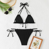 Sexy Pearl Two Pieces Bikini Beach Holidays Swimsuit