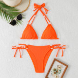 Sexy Pearl Two Pieces Bikini Beach Holidays Swimsuit