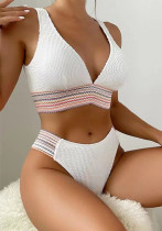 Sexy High Waist Two Pieces Bikini Women's Swimsuit