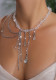 Diamond Irregular Crystal Necklace Fashion Chain