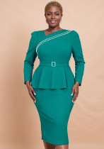 Fashion Beaded Long Sleeve Formal Party Bodycon Dresses Fashion Beaded Long Sleeve Formal Party Bodycon Dresses