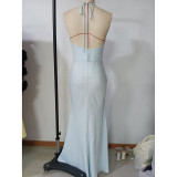Wedding Dress Female Sexy Nightclub Formal Party Evening Dress Cocktail Long Fishtail Gown
