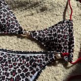 Women Leopard Print Sexy Swimwear