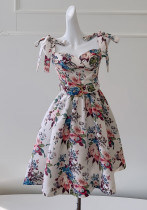 Women summer Strapless suspender dress Women summer Strapless suspender dress