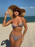Women Leopard Print Sexy Swimwear