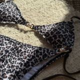 Women Leopard Print Sexy Swimwear