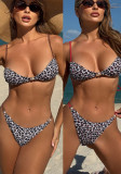 Women Leopard Print Sexy Swimwear