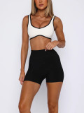 Women sexy fitness yoga clothes Two Piece Set