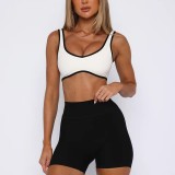 Women sexy fitness yoga clothes Two Piece Set