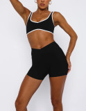 Women sexy fitness yoga clothes Two Piece Set
