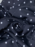 Spring Women's Fashion Chic Polka Dot Turndown Collar Long Sleeve Blazer