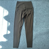 Solid Color Zipper Jacket Sports Running Fitness Leggings Two-Piece Yoga Suit