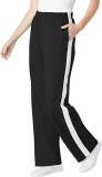 Casual Women’s Patchwork Leopard Print Wide Leg Pants