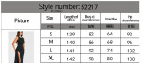 Summer Solid Color Round Neck High Slit Low Back Slim Long Dress
