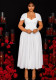 Plus Size Women's Fashion Elegant Square Neck Slim Waist A-line Long Dress
