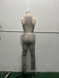 Sexy Slim Vest Trousers Two-Piece Set For Women
