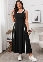 Women's Spring/Summer Plus Size Casual Strap Long Dress Women's Spring/Summer Plus Size Casual Strap Long Dress