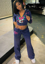 Women's Fashion Print Hoodie sweatpants Set Women's Fashion Print Hoodie sweatpants Set