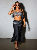 Women's Sexy Gem Patchwork Camisole Top