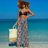 Women's Three-Piece Bikini Swimsuit Bikini