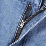 High Waist Loose Wide-Leg Women's Denim Pants