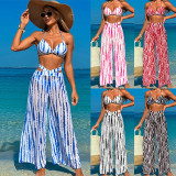 Women's Three-Piece Bikini Swimsuit Bikini