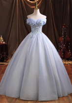 Spring Evening Gown Luxe Mesh Chic Dress（Processing time need 3-6 days）