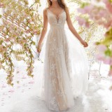 Women's Elegant Sheer Mesh Ball Gown Sexy Sleeveless Evening Dress（Processing time need 3-6 days）